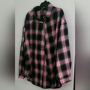 Lightweight flannel button down nwot